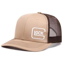 Casquette Glock respirante - Marron/Marron fonc&eacute;