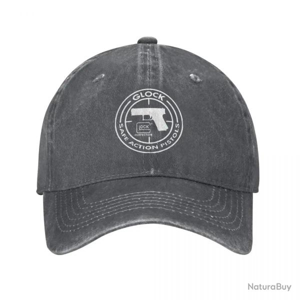 Casquette Glock Safe Action - Gris fonc� / Adjustable