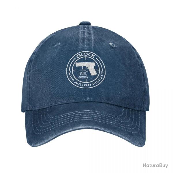 Casquette Glock Safe Action - Bleu fonc� / Adjustable