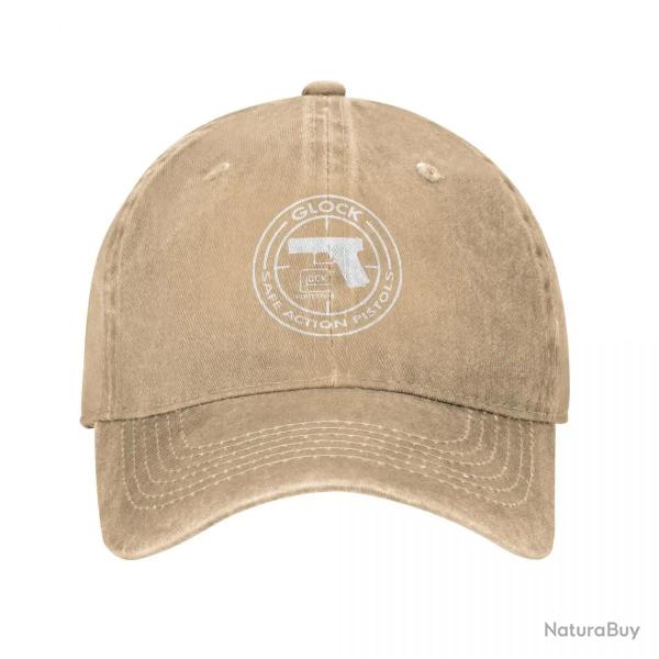 Casquette Glock Safe Action - Marron / Adjustable