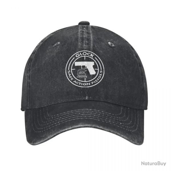 Casquette Glock Safe Action - Noir / Adjustable
