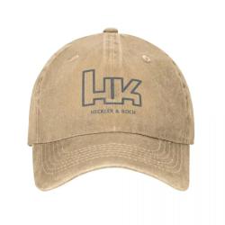 Casquette r&eacute;tro Heckler Koch HK - Marron / Taille unique
