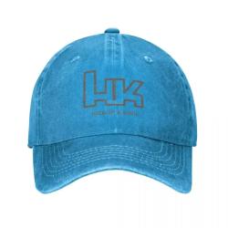 Casquette r&eacute;tro Heckler Koch HK - Bleu / Taille unique