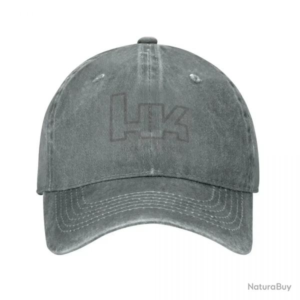Casquette r�tro Heckler Koch HK - GRIS / Taille unique