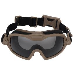 Lunettes protection micro ventilateur RG Tactical - Marron