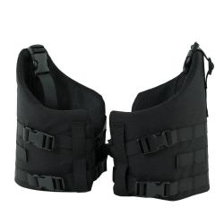 Plate-forme jambe tombante r&eacute;glable JX TAC - Noir