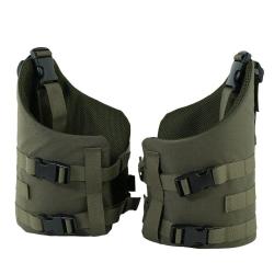 Plate-forme jambe tombante r&eacute;glable JX TAC - Vert arm&eacute;e