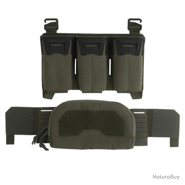Porte-chargeur triple M4 556 long 9mm - Ensemble
