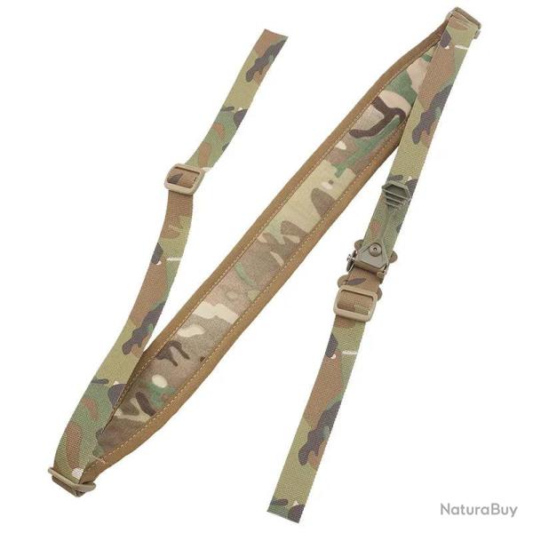 Sangle fusil AP Tactical 2 points M4 AK - Multicam