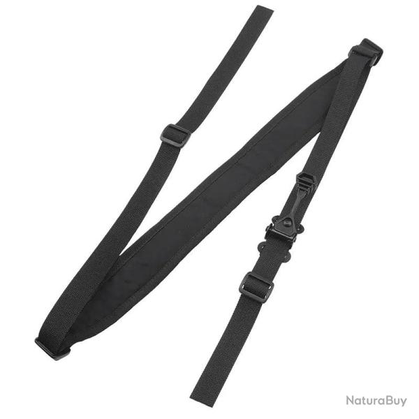 Sangle fusil AP Tactical 2 points M4 AK - Noir