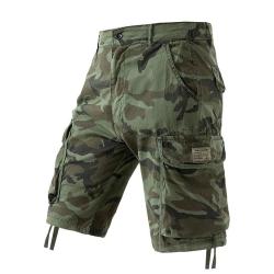 Short cargo camo multi-poches YK Tactical - Vert / L