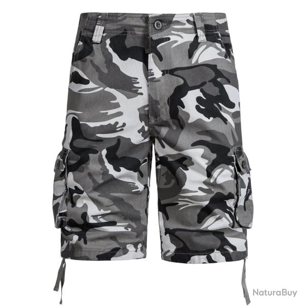 Short cargo Horizon Trekker GQXAON - Gris Camouflage / 38 87-95KG