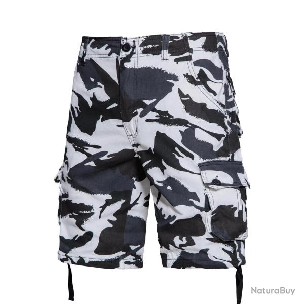 Short cargo Horizon Trekker GQXAON - Blanc Camouflage / 30 52-57kg