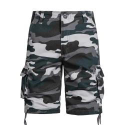 Short cargo Horizon Trekker GQXAON - Bleu Camouflage / 42 102-107KG