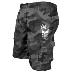 Short tactique Sentinel Urban multi-poches - Camouflage gris / M