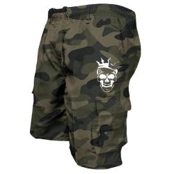 Short tactique Sentinel Urban multi-poches - Camouflage vert / 2XL