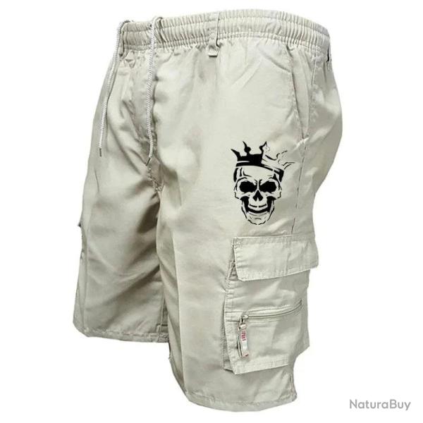 Short tactique Sentinel Urban multi-poches - Blanc / 2XL