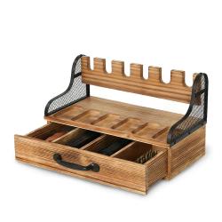 Support arme bois &agrave; 6 emplacements