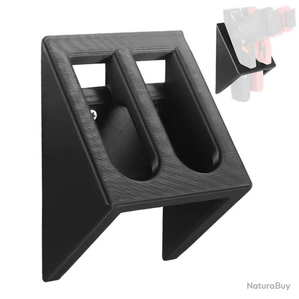 Support mural pistolet double CS FORCE