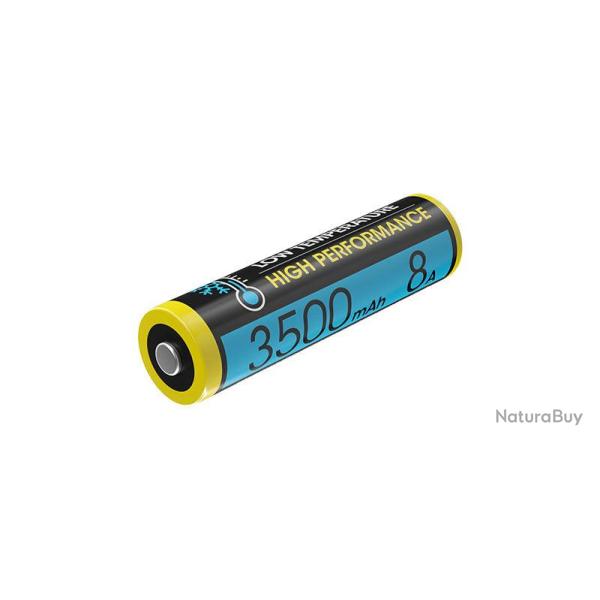 Accu 18650 grand froid Nitecore NL1835LTHP