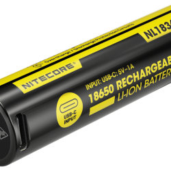 Accu 18650 Nitecore NL1836R 3600 mAh USB-C