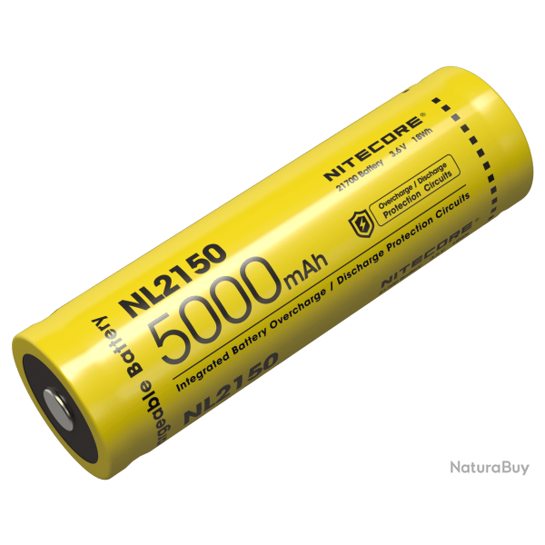 Accu 21700 Nitecore NL2150 5000 mAh