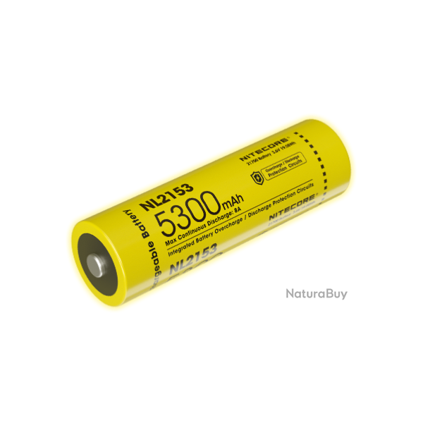 Accu 21700 Nitecore NL2153 5300 mAh
