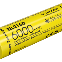 Accu 21700 Nitecore NL2160 6000 mAh USB-C