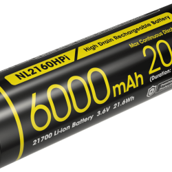 Accu 21700i Nitecore NL2160HPi 6000 mAh 20 A