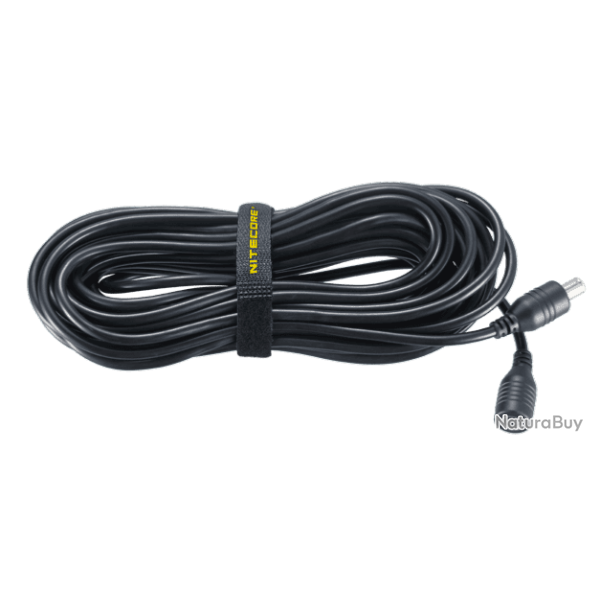C�ble Nitecore 10 m pour panneau solaire