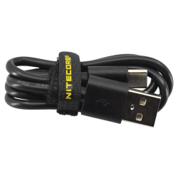 C&acirc;ble USB-A vers USB-C Nitecore 50 cm