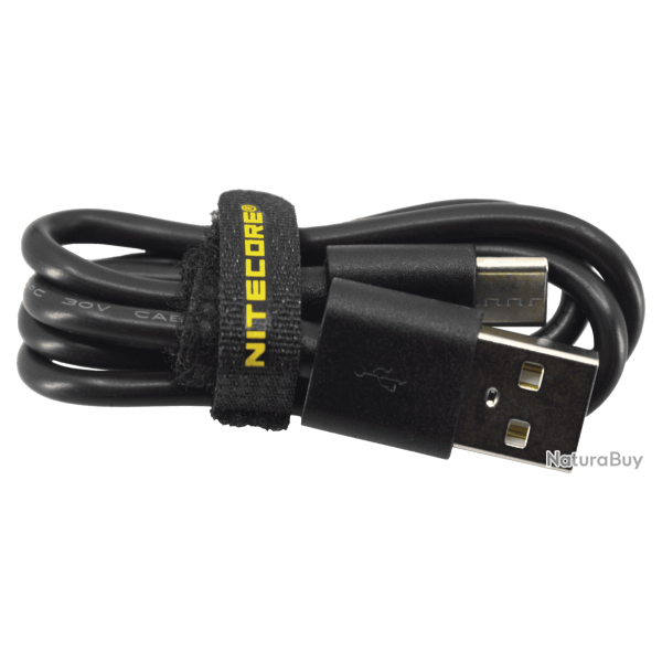 C�ble USB-A vers USB-C Nitecore 50 cm
