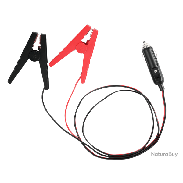 C�bles de charge batterie voiture Nitecore 12 V