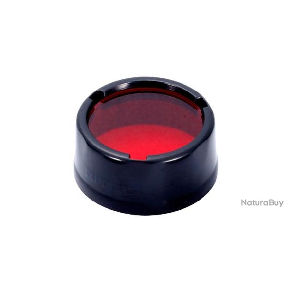 Filtre de couleur Nitecore pour lampe de 25,4 mm - Rouge