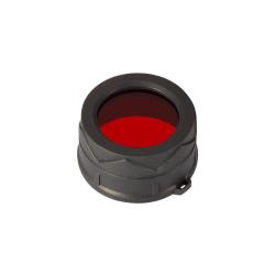 Filtre de couleur Nitecore pour lampe de 34 mm - Rouge