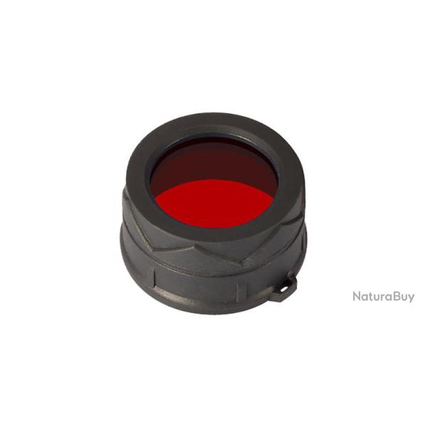 Filtre de couleur Nitecore pour lampe de 34 mm - Rouge