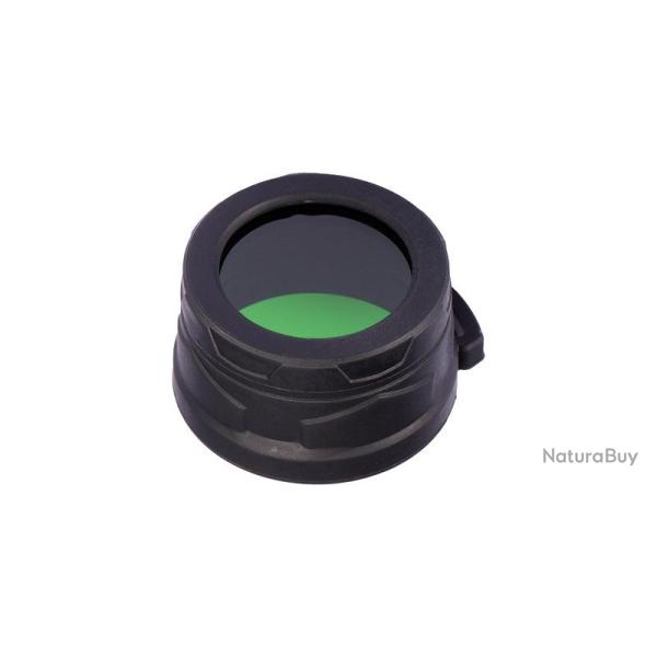 Filtre de couleur Nitecore pour lampe de 40 mm - Vert