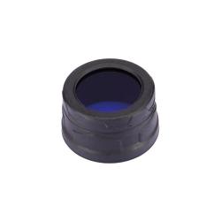 Filtre de couleur Nitecore pour lampe de 40 mm - Bleu
