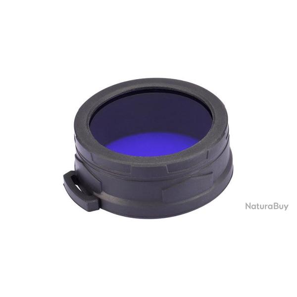 Filtre de couleur Nitecore pour lampe de 60 mm - Bleu