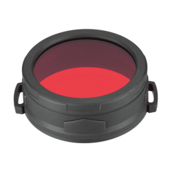 Filtre de couleur Nitecore pour lampe de 65 mm - Rouge