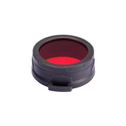 Filtre de couleur Nitecore pour lampe de 70 mm - Rouge