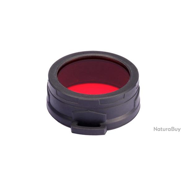 Filtre de couleur Nitecore pour lampe de 70 mm - Rouge