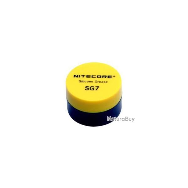 Graisse silicone Nitecore pour joints de lampe 5 g