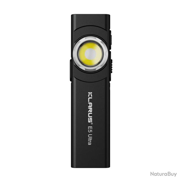 Klarus E5 Ultra Pocket Flashlight - Black