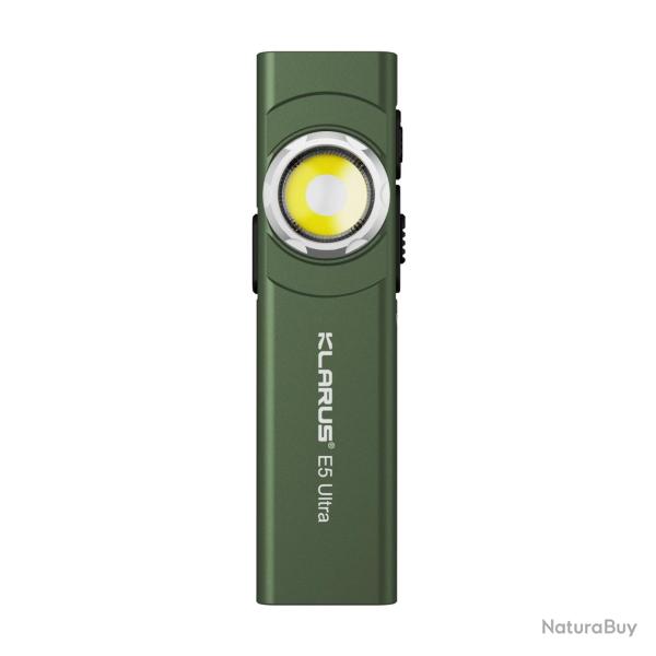 Klarus E5 Ultra Pocket Flashlight - Green