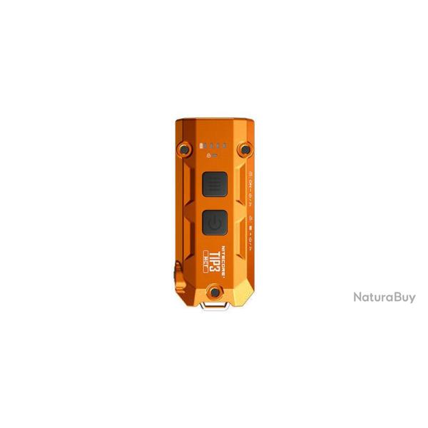 Lampe porte-cl�s Nitecore TIP3 720 lumens trois blancs - Orange