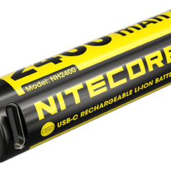 Pile AA rechargeable USB-C Nitecore NH2400SB