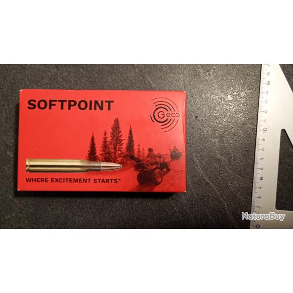 20 cartouches 8x57JS softpoint