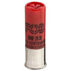 Cartouches Fob HV 33 Acier haute performance Magnum - Cal. 12/76 HV 33 MAG. Cal.12-76, culot de 22, 