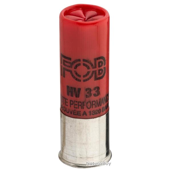 Cartouches Fob HV 33 Acier haute performance Magnum - Cal. 12/76 HV 33 MAG. Cal.12-76, culot de 22, 